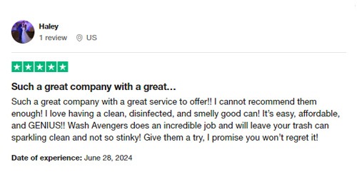 trash can cleaning service testimonial colleen trash can cleaning testimonial trash bin cleaning testimonial garbage can cleaning testimonial